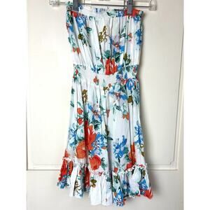 Poetry Stretch Top Floral Blouse-Small